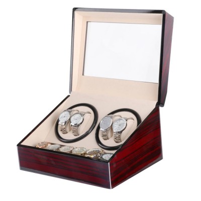 High Quality Brown Wooden Display Boxes Cheap Automatic Watch Winder